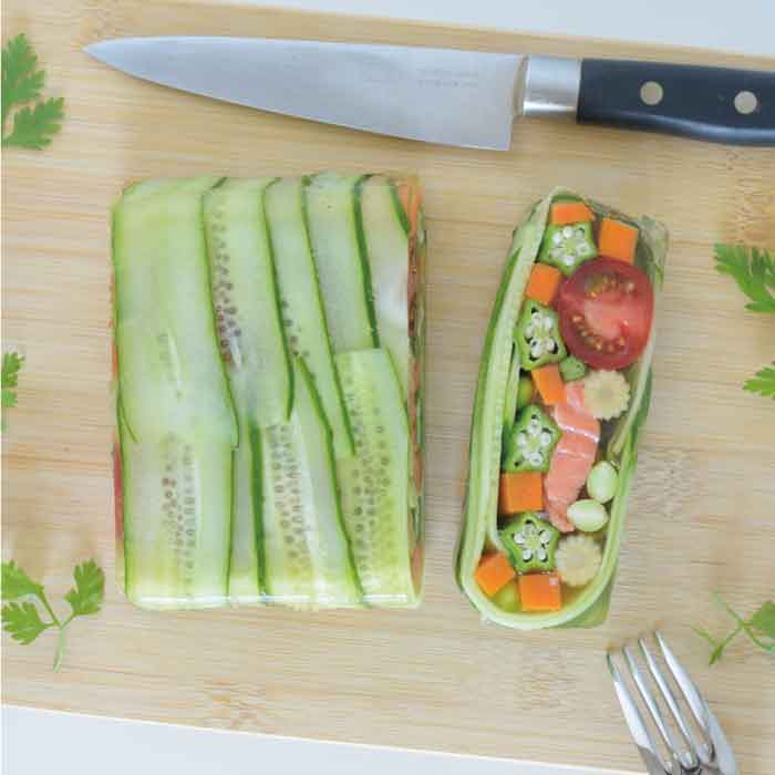 夏野菜のテリーヌ