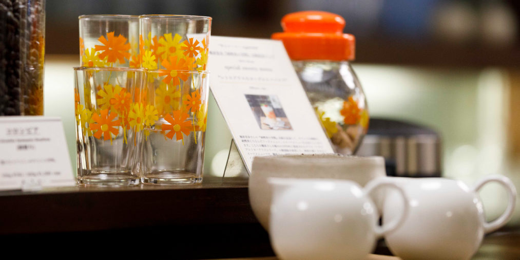 純喫茶と昭和グラスの良い関係